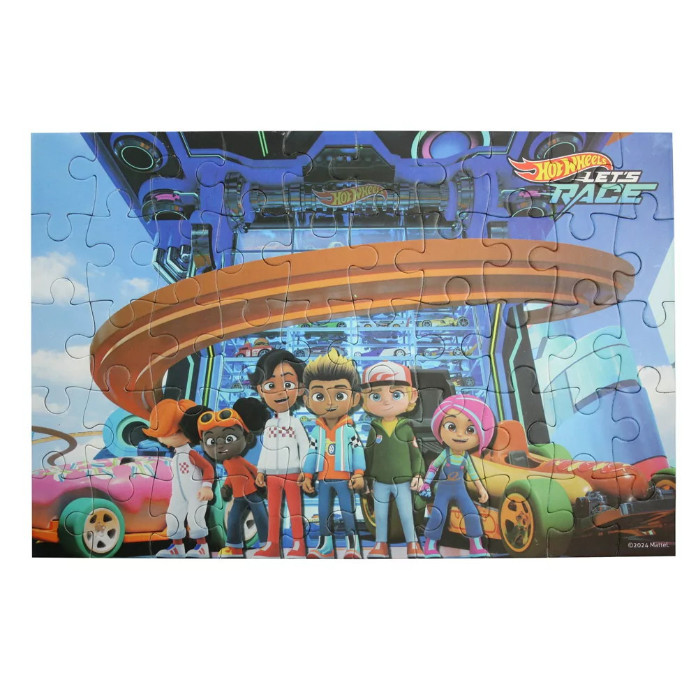 Pussel: Hot Wheels Ultimate Race 50 Bitar