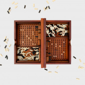 Spel i trä Sänka Skepp Spel i trä Sänka Skepp