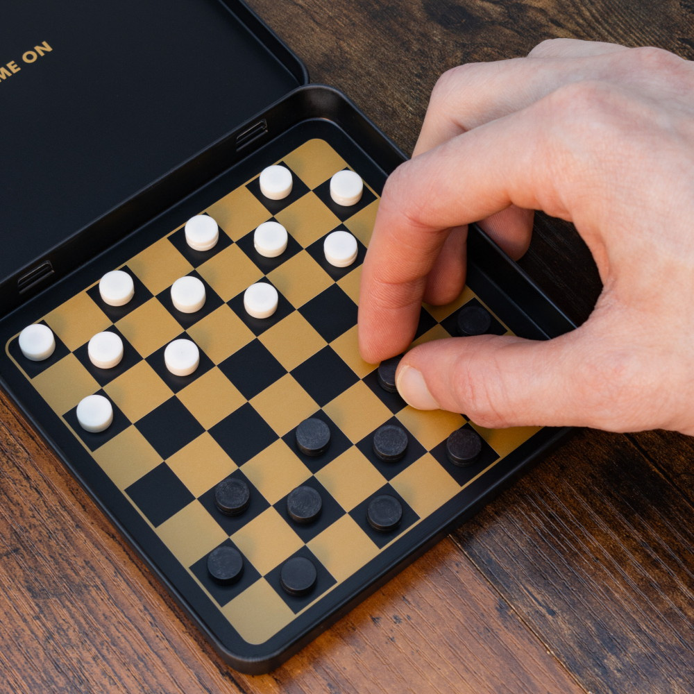 Game On Magnetic Travel Checkers