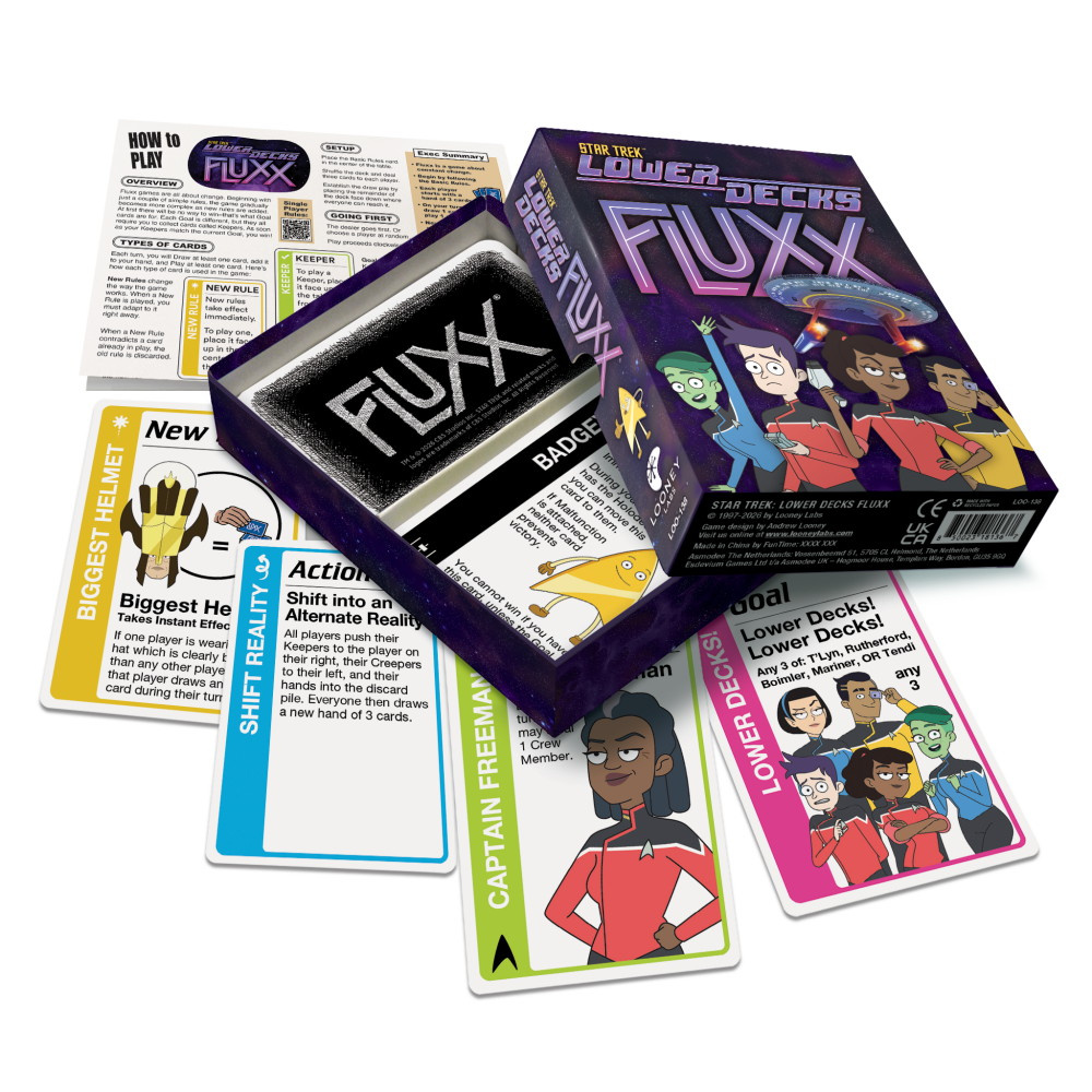 Star Trek: Lower Decks Fluxx