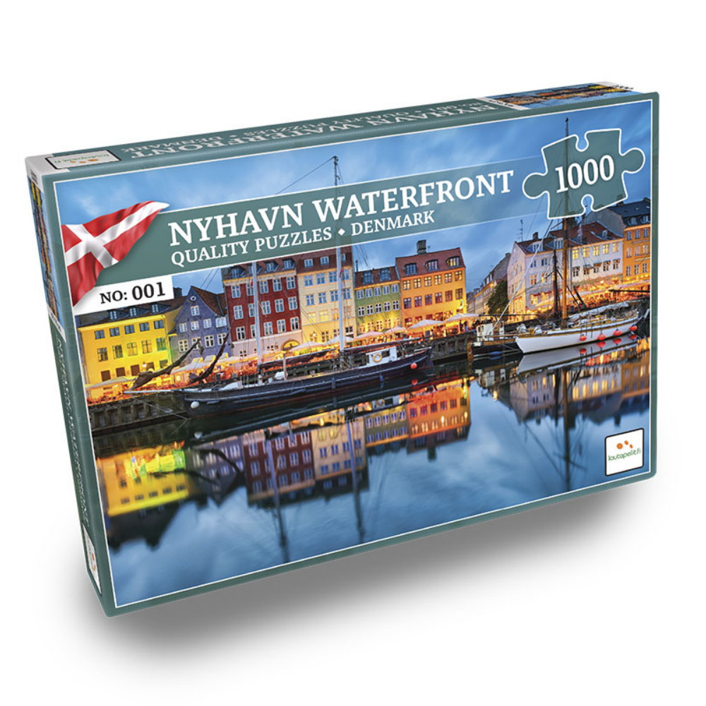 Nordic Puzzels: Nyhavn Waterfront 1000 bitar
