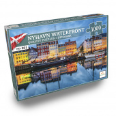 Nordic Puzzels: Nyhavn Waterfront 1000 bitar Nordic Puzzels: Nyhavn Waterfront 1000 bitar
