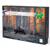 Nordic Puzzels: Bear Family 1000 Bitar