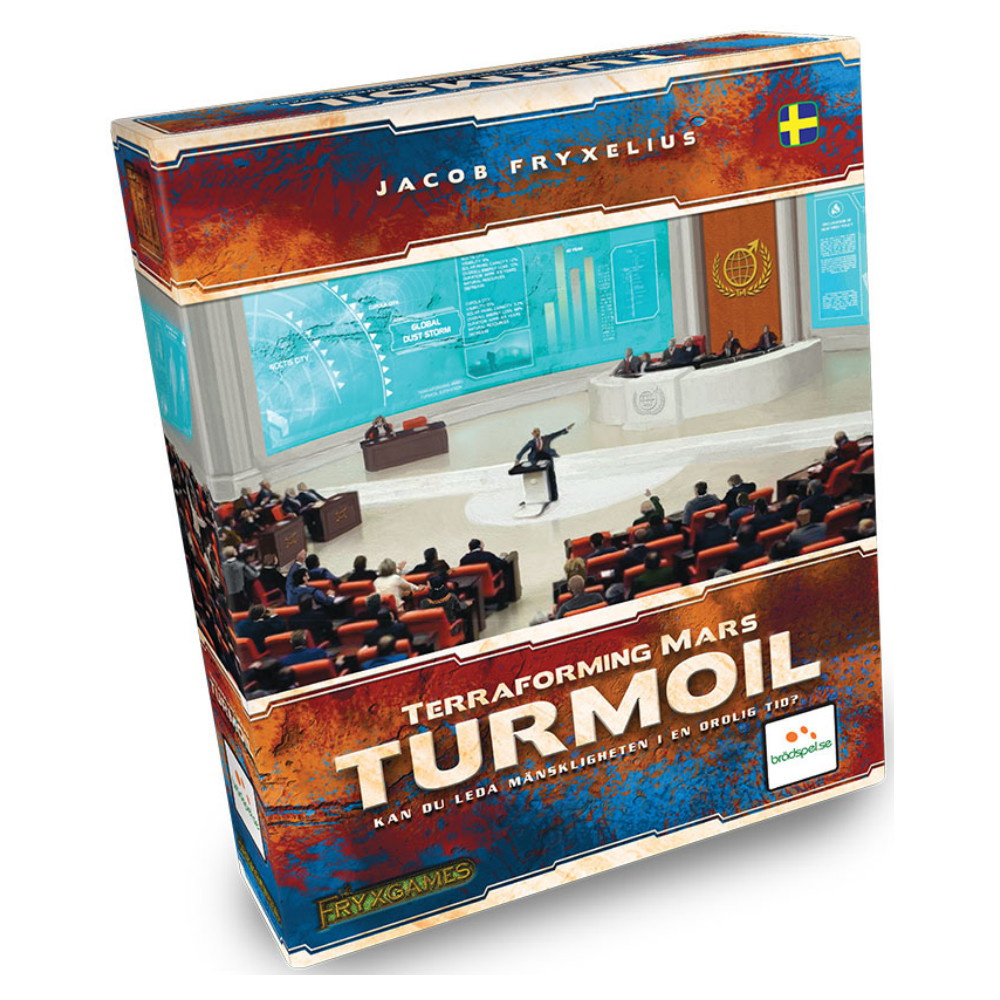 Terraforming Mars: Turmoil (Exp.) (Swe)