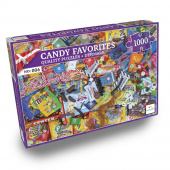Nordic Puzzels: Candy Favorites 1000 bitar