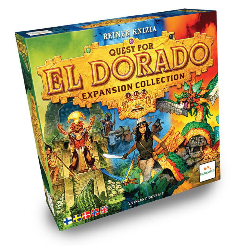 Quest for El Dorado: Expansion Collection (Swe)