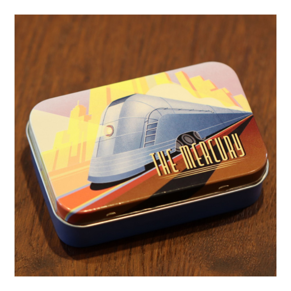 Deluxe Board Game Train Set - The Mercury