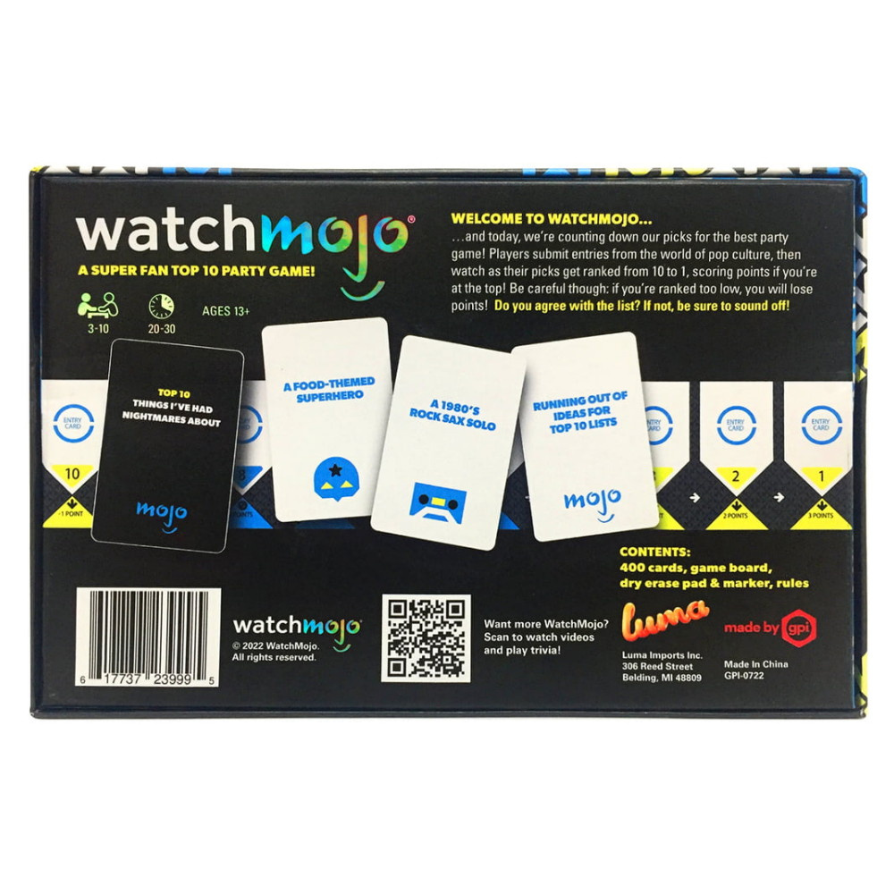WatchMojo: A Super Fan Top 10 Party Game
