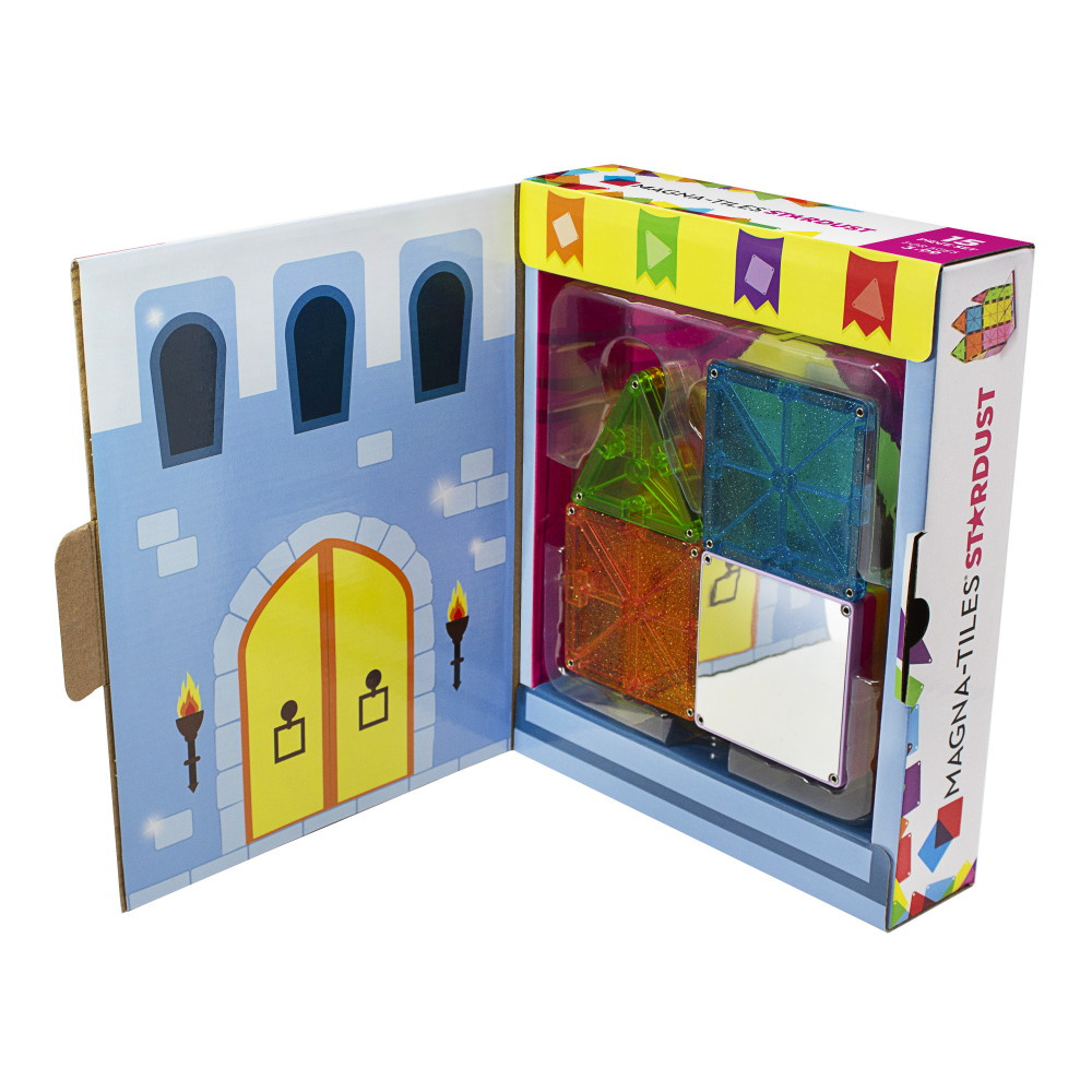 Magna-Tiles - Stardust - 15 Delar