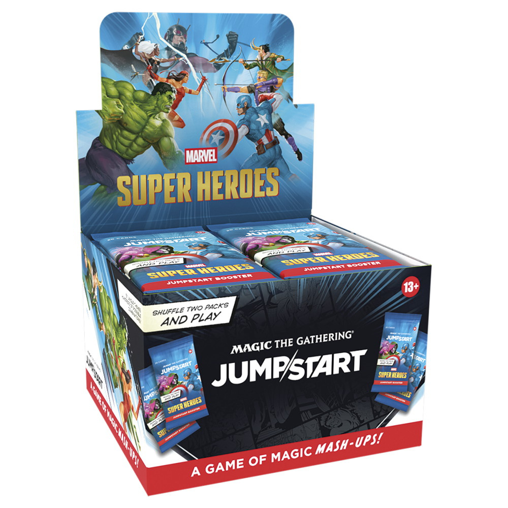 Magic: The Gathering - Marvel Super Heroes Jumpstart Booster Display