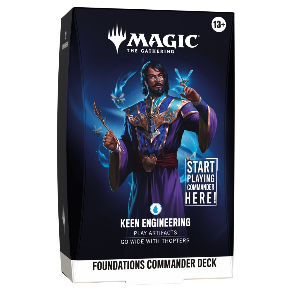 Magic: The Gathering - Keen Engineering - Foundations Commander Deck
