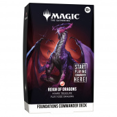 Magic: The Gathering - Reign of Dragons - Foundations Commander Deck Magic: The Gathering - Reign of Dragons - Foundations Commander Deck