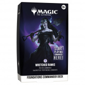 Magic: The Gathering - Wretched Ranks - Foundations Commander Deck Magic: The Gathering - Wretched Ranks - Foundations Commander Deck
