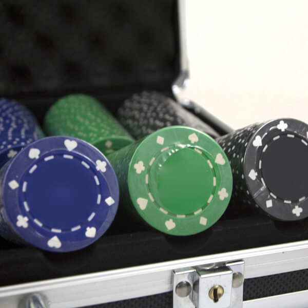 Pokerset med 300 Marker