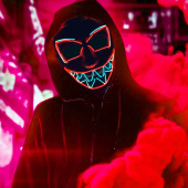 Led Mask Devil Led Mask Devil