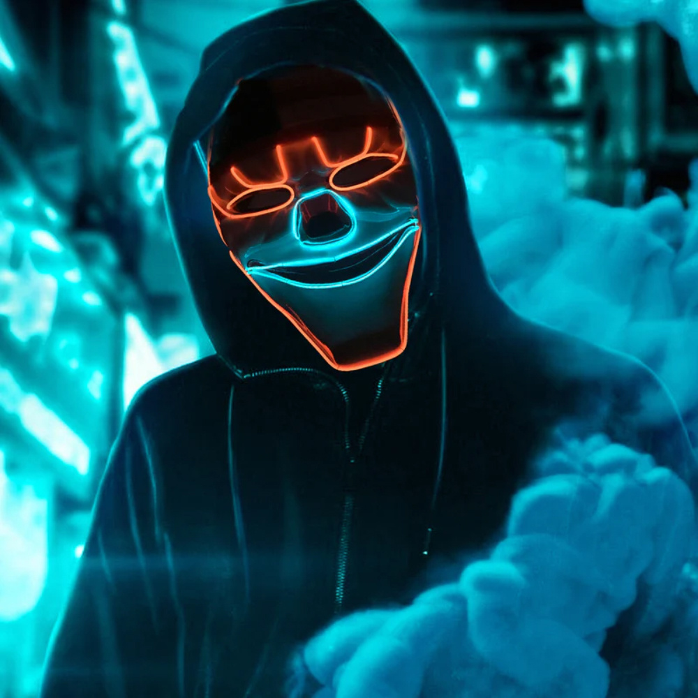 Led Mask Scary
