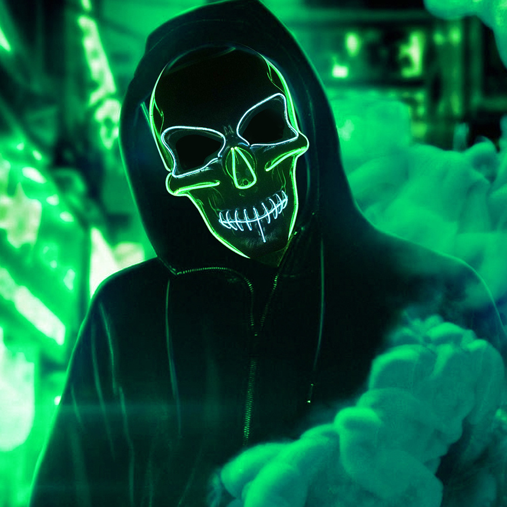 Led Mask Skull