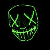 Led Mask Nightmare Green Led Mask Nightmare Green