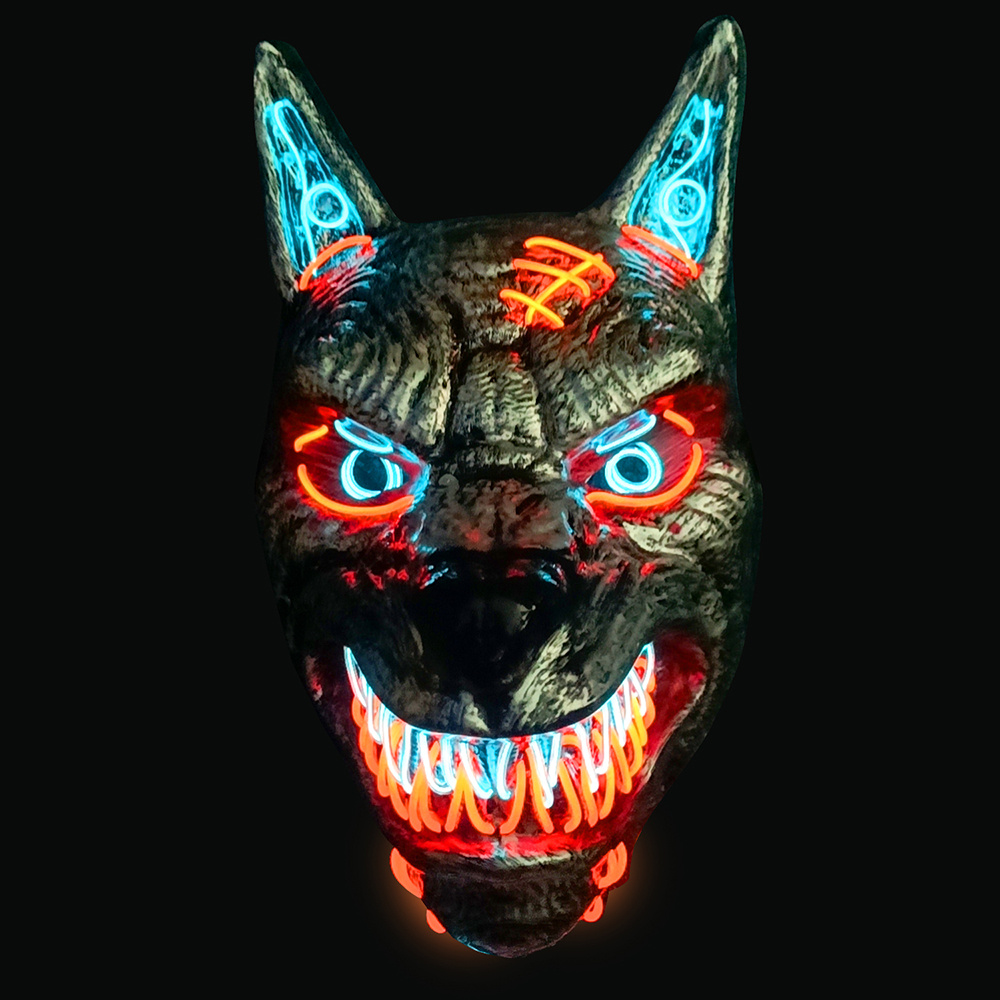 Led Mask The Wolf