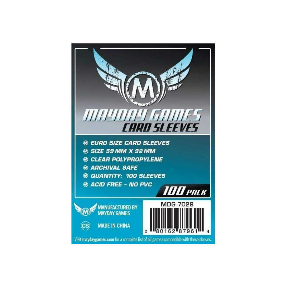 Mayday Sleeves 59 x 92 mm