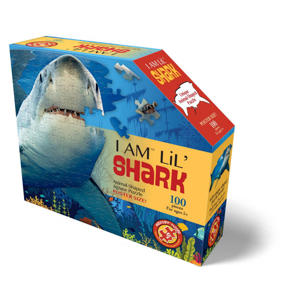 Pussel - I Am Shark 100 bitar