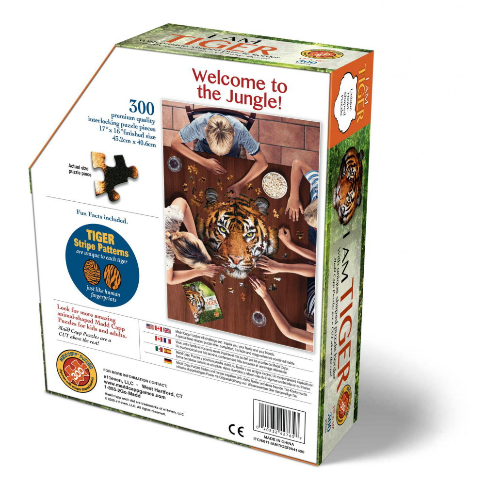 Pussel - I Am Tiger 300 bitar