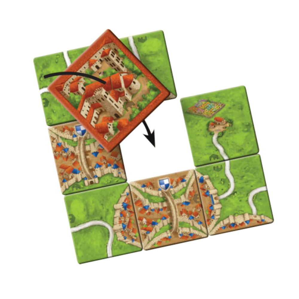 Carcassonne Expansion - Abbey and Mayor (Swe)