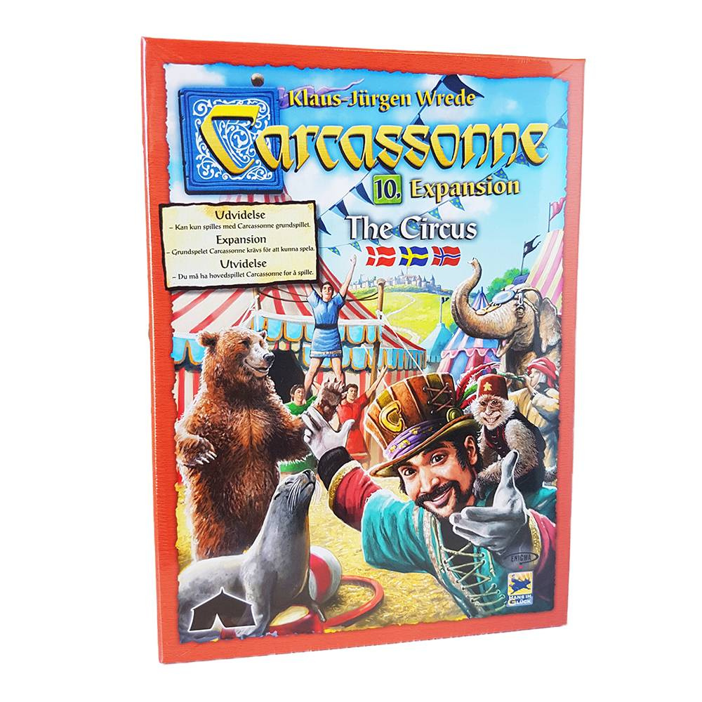 Carcassonne Expansion - The Circus (Swe)