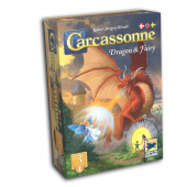 Carcassonne: Dragon & Fairy (Exp.) (Swe) Carcassonne: Dragon & Fairy (Exp.) (Swe)