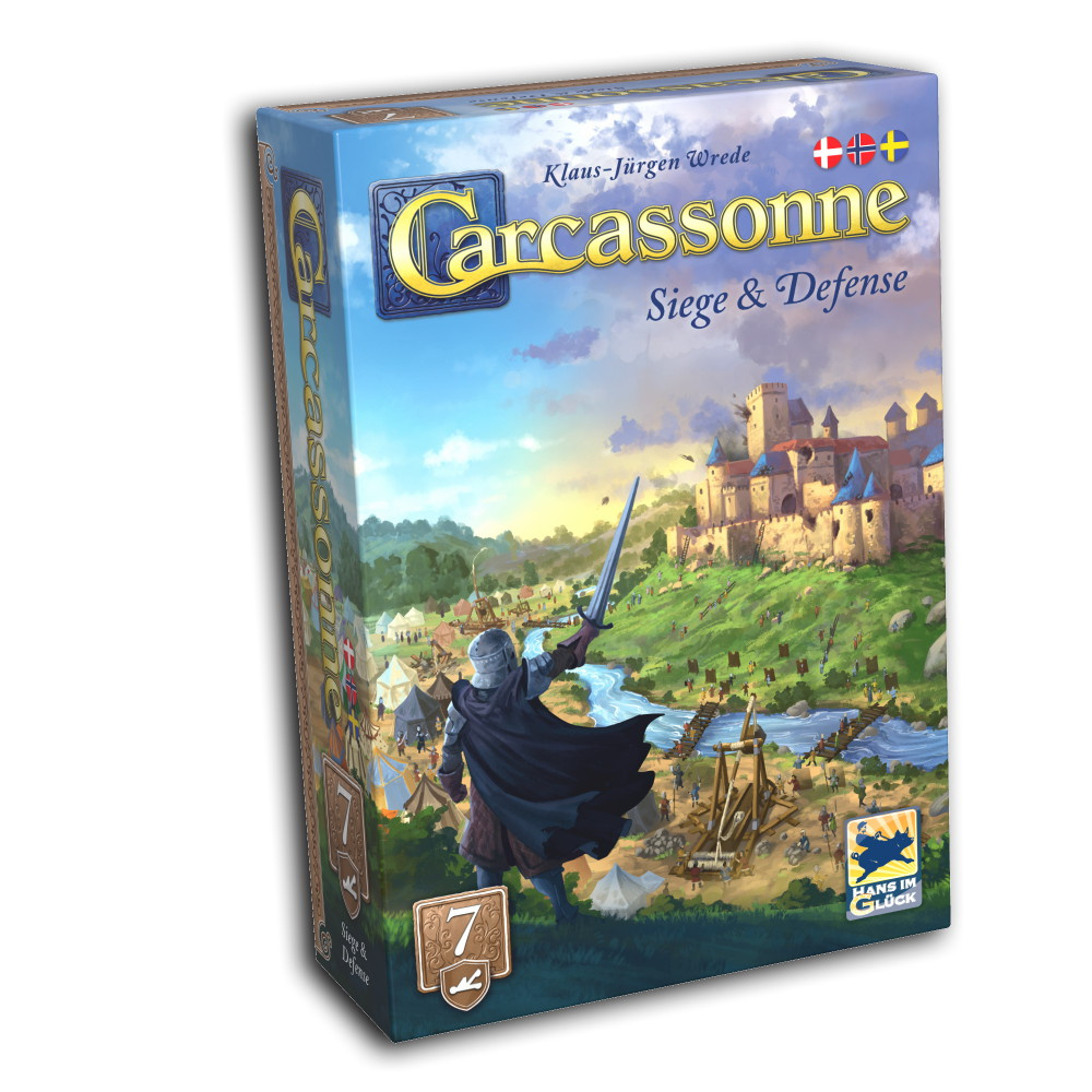 Carcassonne: Siege & Defense (Exp.) (Swe)