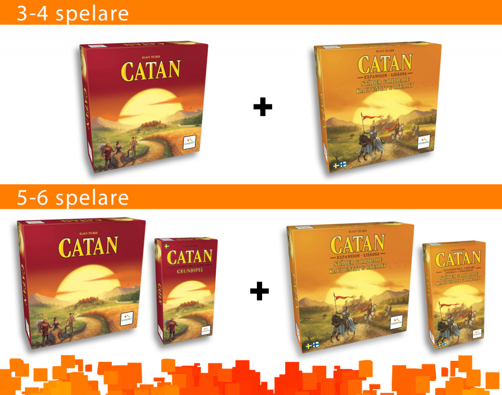 Catan: Städer & Riddare (2025) (Exp.)