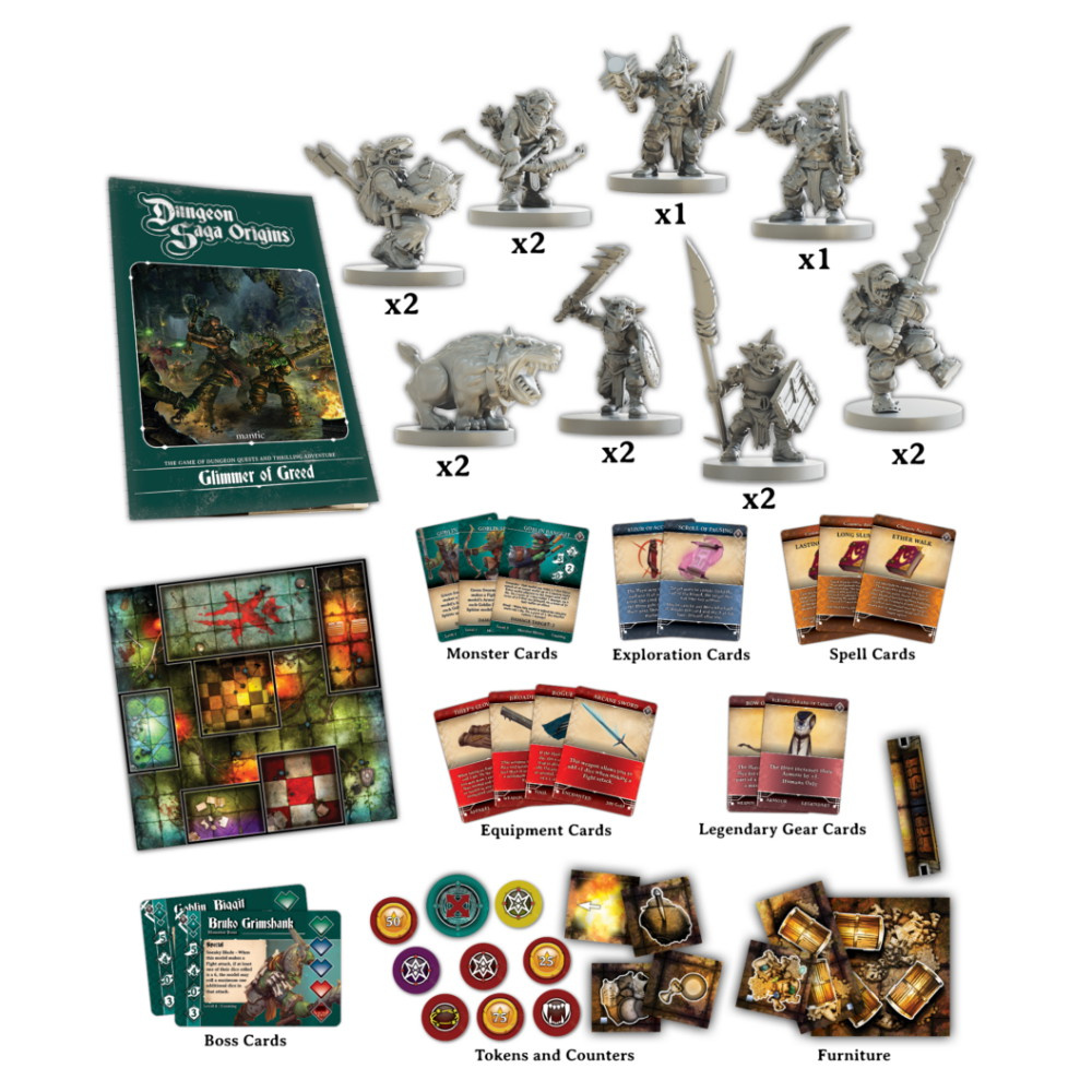 Dungeon Saga Origins - Glimmer of Greed (Exp.)