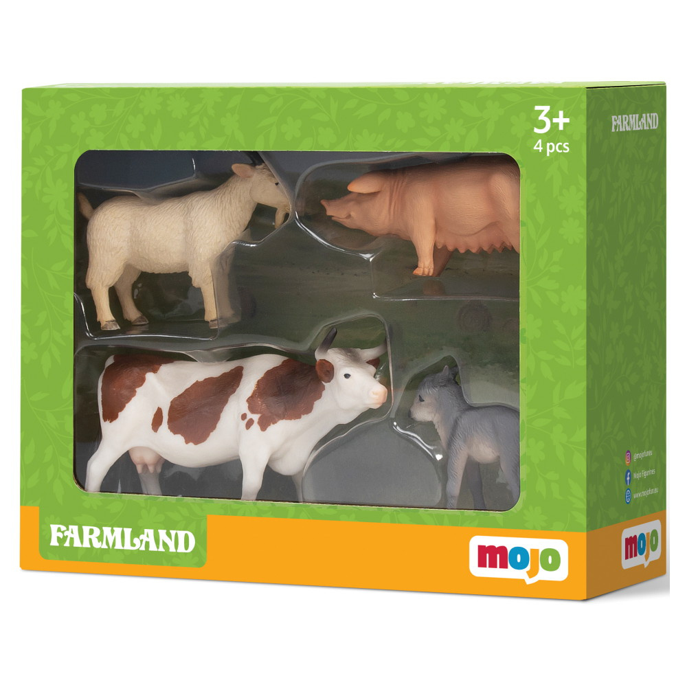Mojo Farmland - Bondgårdsdjur Set 2