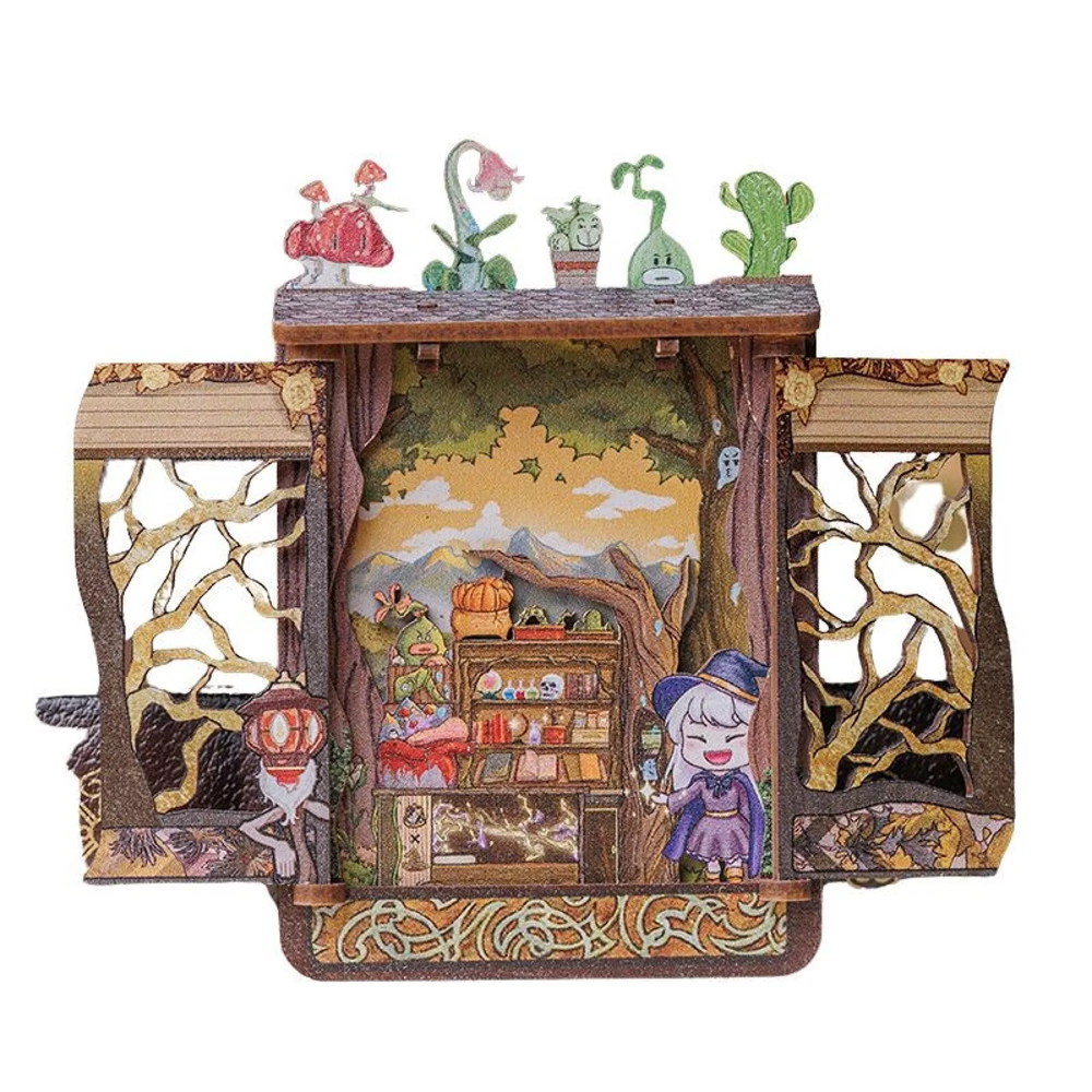 Gör Det Själv Kylskåpsmagnet - Magic Shop