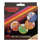 Stranger Things Metal Coasters Stranger Things Metal Coasters