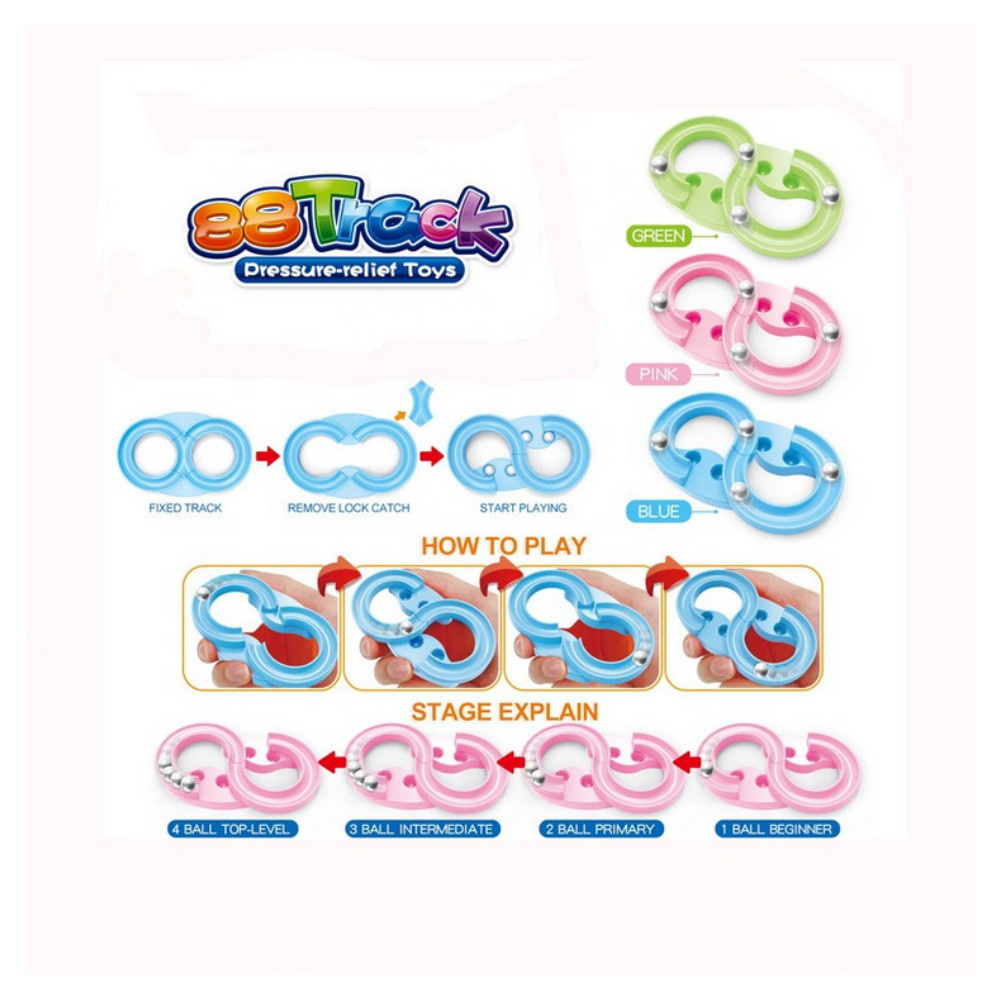 88Track Infinity Loop Fidget