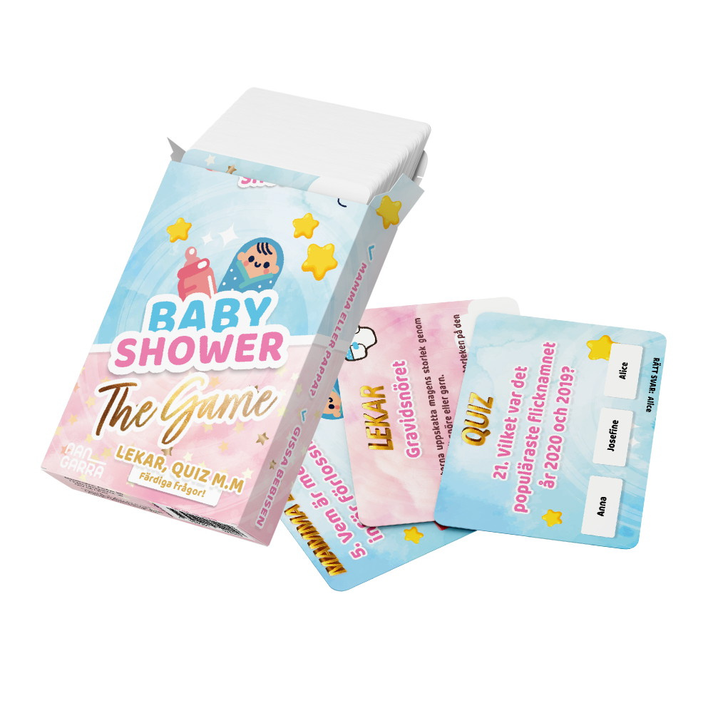 Baby Shower Spelet