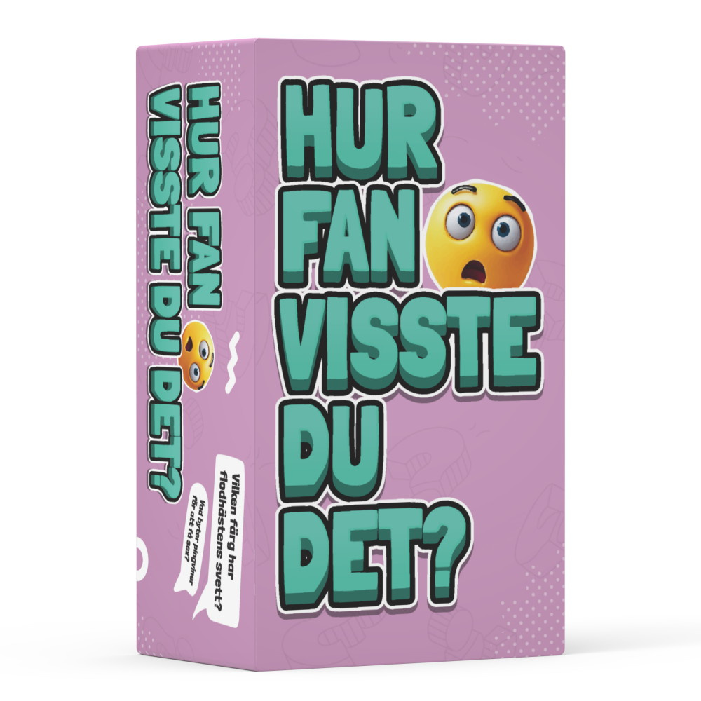 Hur fan visste du det?