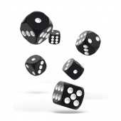 Oakie Doakie Dice D6 Dice 16 mm Solid - Black 12 pack Oakie Doakie Dice D6 Dice 16 mm Solid - Black 12 pack