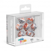 Oakie Doakie Dice RPG Set Gemidice - Silver-Rust 7 pack Oakie Doakie Dice RPG Set Gemidice - Silver-Rust 7 pack