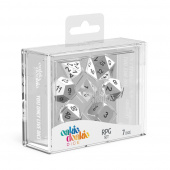 Oakie Doakie Dice RPG Set Metal Dice - Mercury 7 pack Oakie Doakie Dice RPG Set Metal Dice - Mercury 7 pack