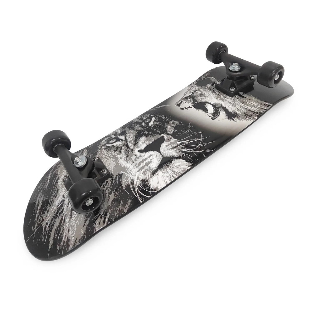 Skateboard Svart Lejon 70 cm