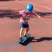 Skateboard Svart Lejon 70 cm Skateboard Svart Lejon 70 cm