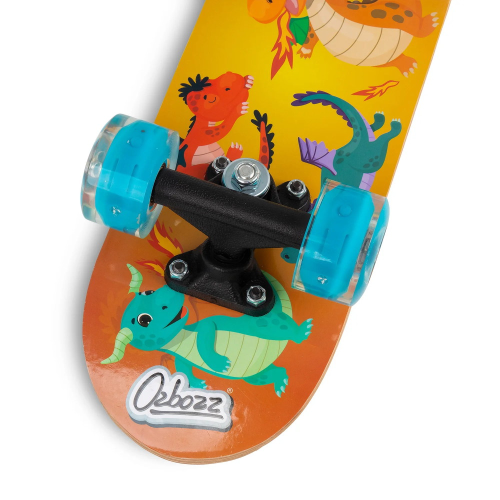 Skateboard Med Blinkande Hjul 43 cm