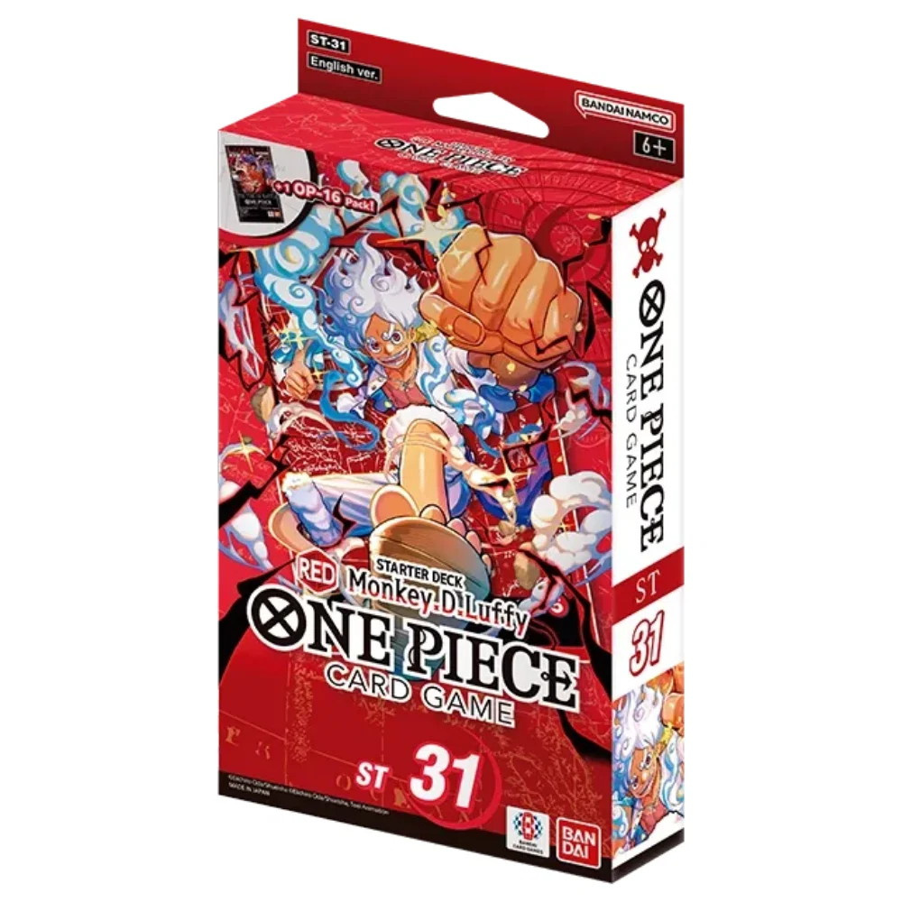 One Piece Card Game: Monkey.D.Luffy Red Starter Deck ST-31
