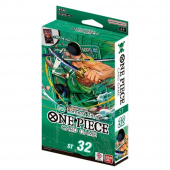 One Piece Card Game: Roronoa Zoro Green Starter Deck ST-32 One Piece Card Game: Roronoa Zoro Green Starter Deck ST-32