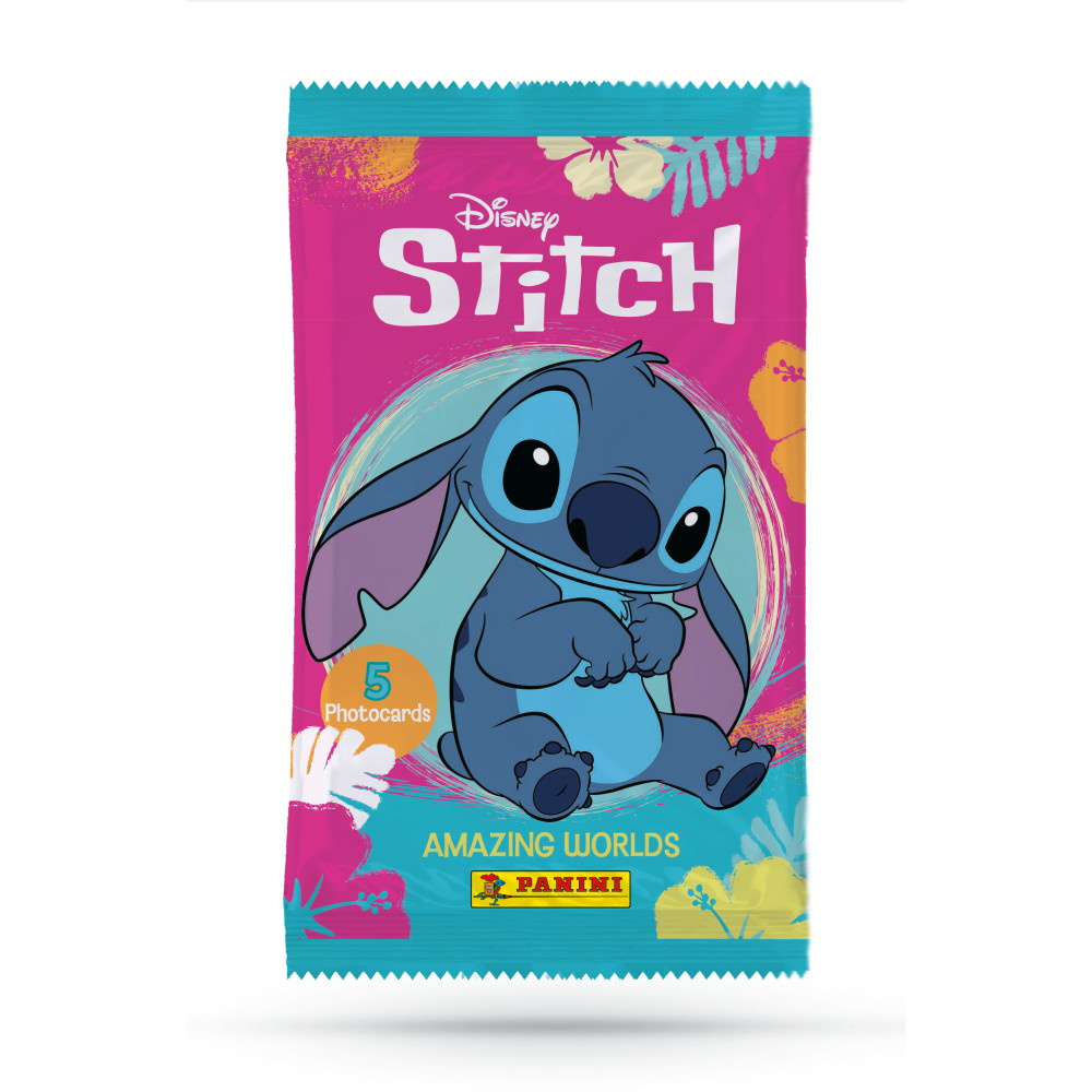Stitch Amazing World Samlarbilder Boosterpaket