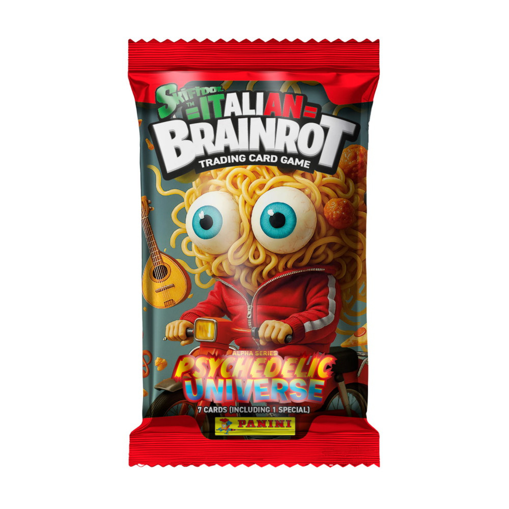 Skifidol Italian Brainrot Samlarkortspel - Booster Pack