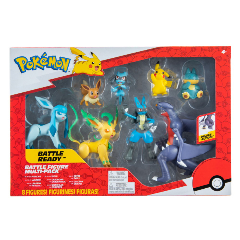 Pokémon Stridsfigurer 8-Pack