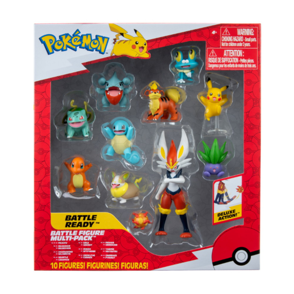 Pokémon Stridsfigurer 10-Pack